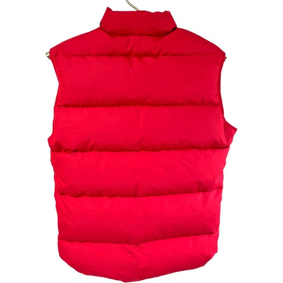 Woolrich 21053 Red Quilted Down Puffer Vest - Picture 7 of 9